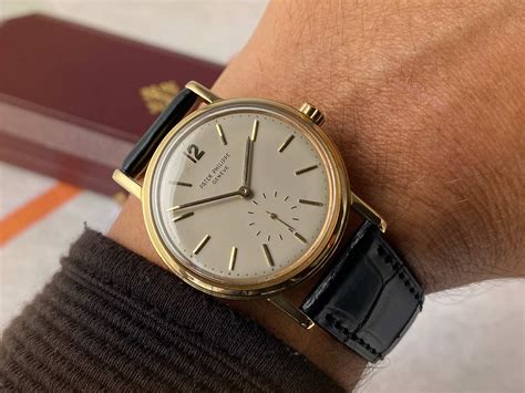 patek philippe mens calatrava automatic watch|patek calatrava vintage.